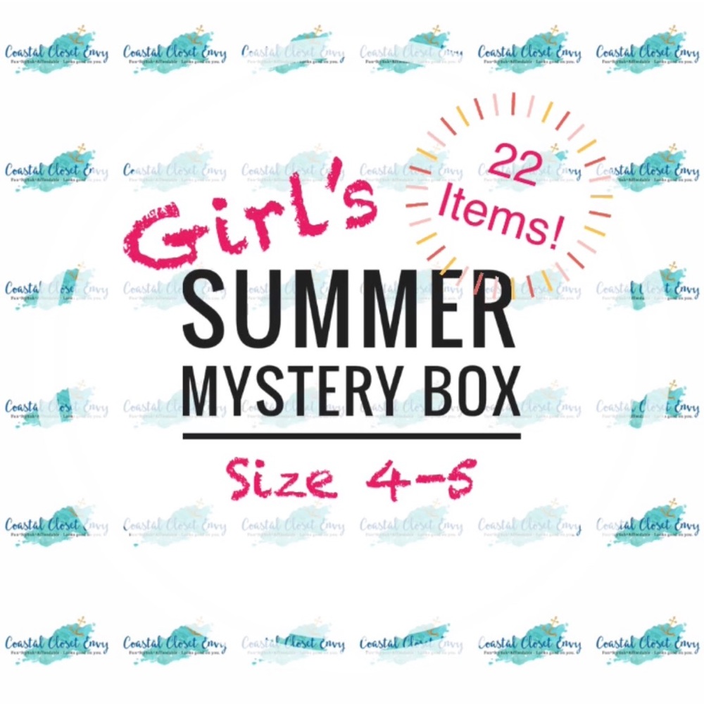 GIRL’S MYSTERY BOX Summer Size 4-5